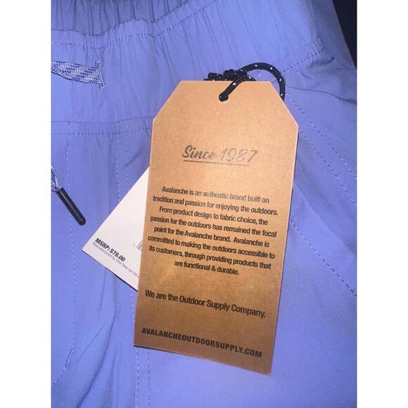 Avalanche Pants Womens Size XS Periwinkle Lavender Active Quick Dry Performance - Picture 3 of 5